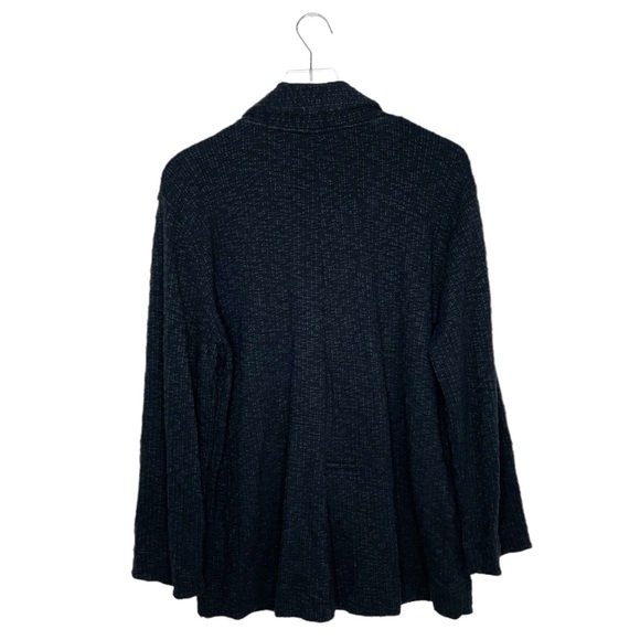 Free People Beach Textured Blazer Black - Picture 3 of 8